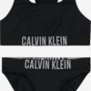 Calvin Klein Swimwear Bikinis Bustier Bikini Kinderen Zwart