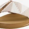 Reef Badslippers Strand-/badschoen Spring Woven Dames Ecru / Sand -Hummel Winkel a9d86fcf913d95152861dde7fde376b9