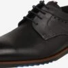 Lloyd Nette Schoenen Veterschoen Dostal Heren Zwart