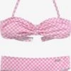Buffalo Bikinis Bandeau Bikini Kinderen Lichtroze