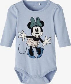 NAME IT Bodys Rompertje/body Dorit Kinderen Lichtblauw