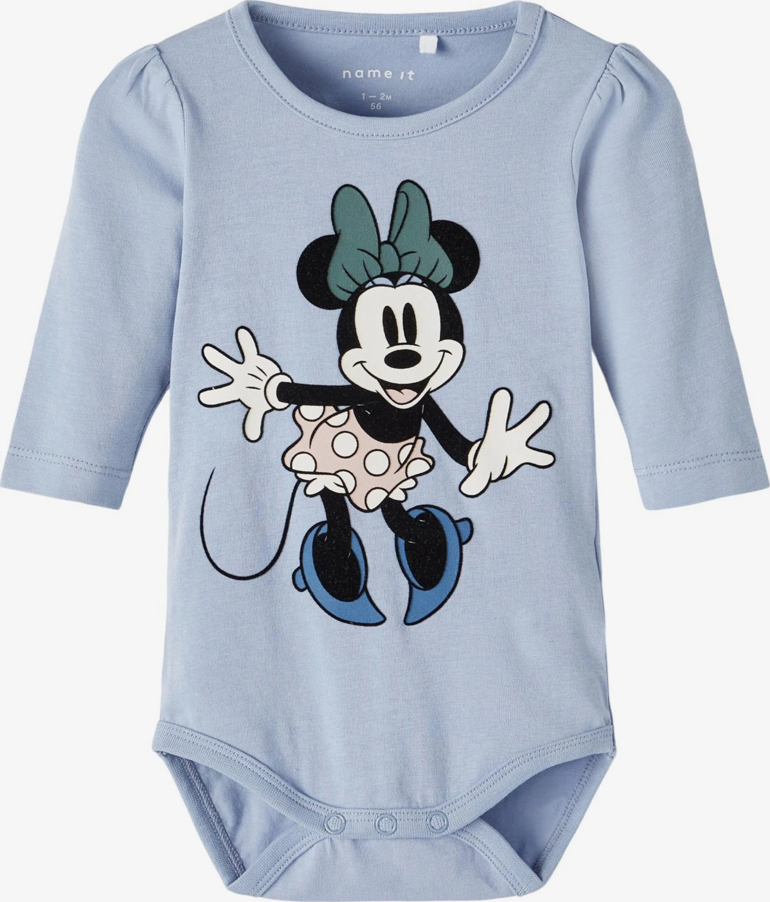 NAME IT Bodys Rompertje/body Dorit Kinderen Lichtblauw 3 NAME IT Bodys Rompertje/body Dorit Kinderen Lichtblauw