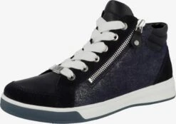 Ara Hoge Sneakers Sneakers Hoog Rom Dames Nachtblauw / Zwart