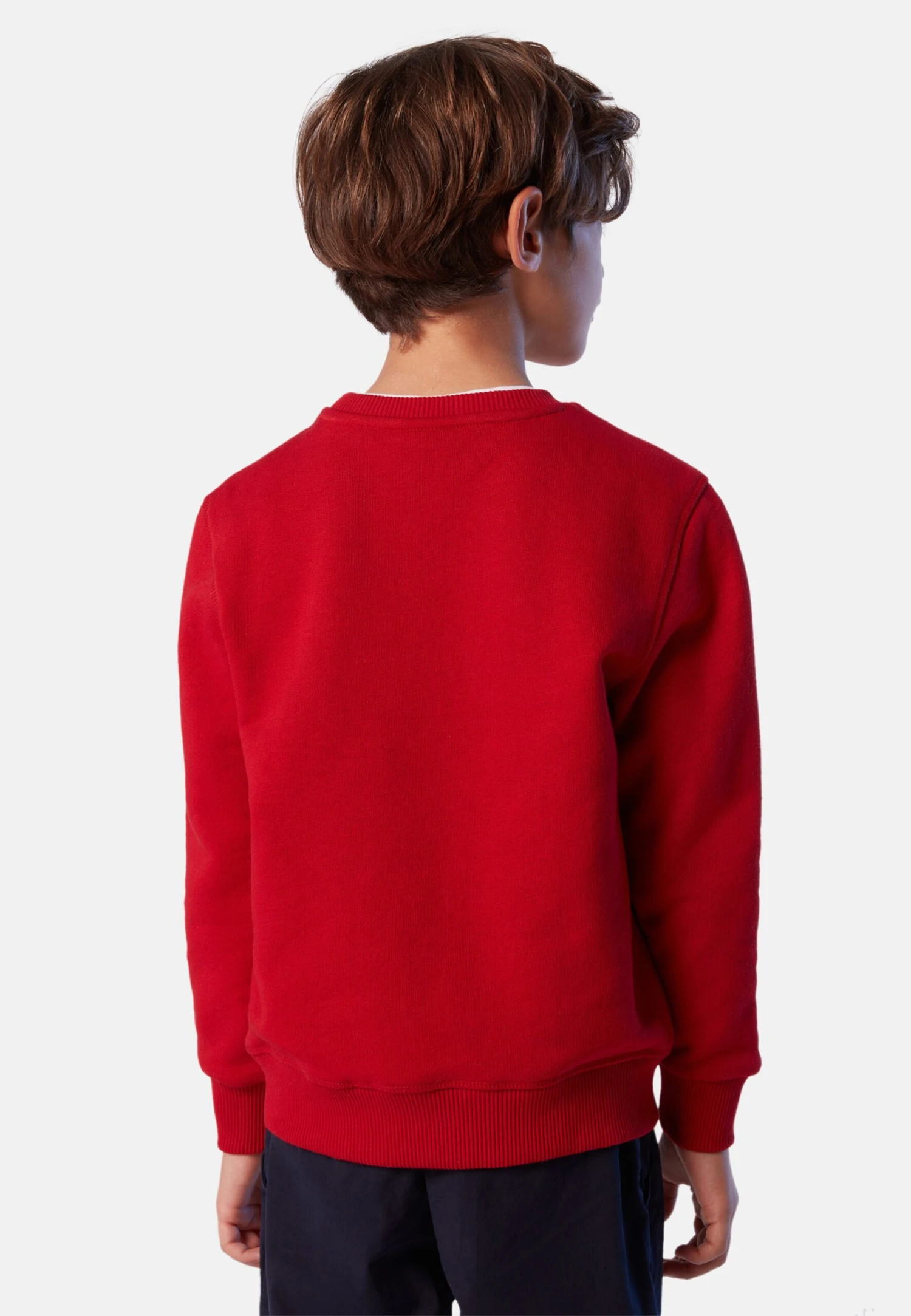 North Sails Sweatwear Sweatshirt Kinderen Rood 5 North Sails Sweatwear Sweatshirt Kinderen Rood - Afbeelding 3