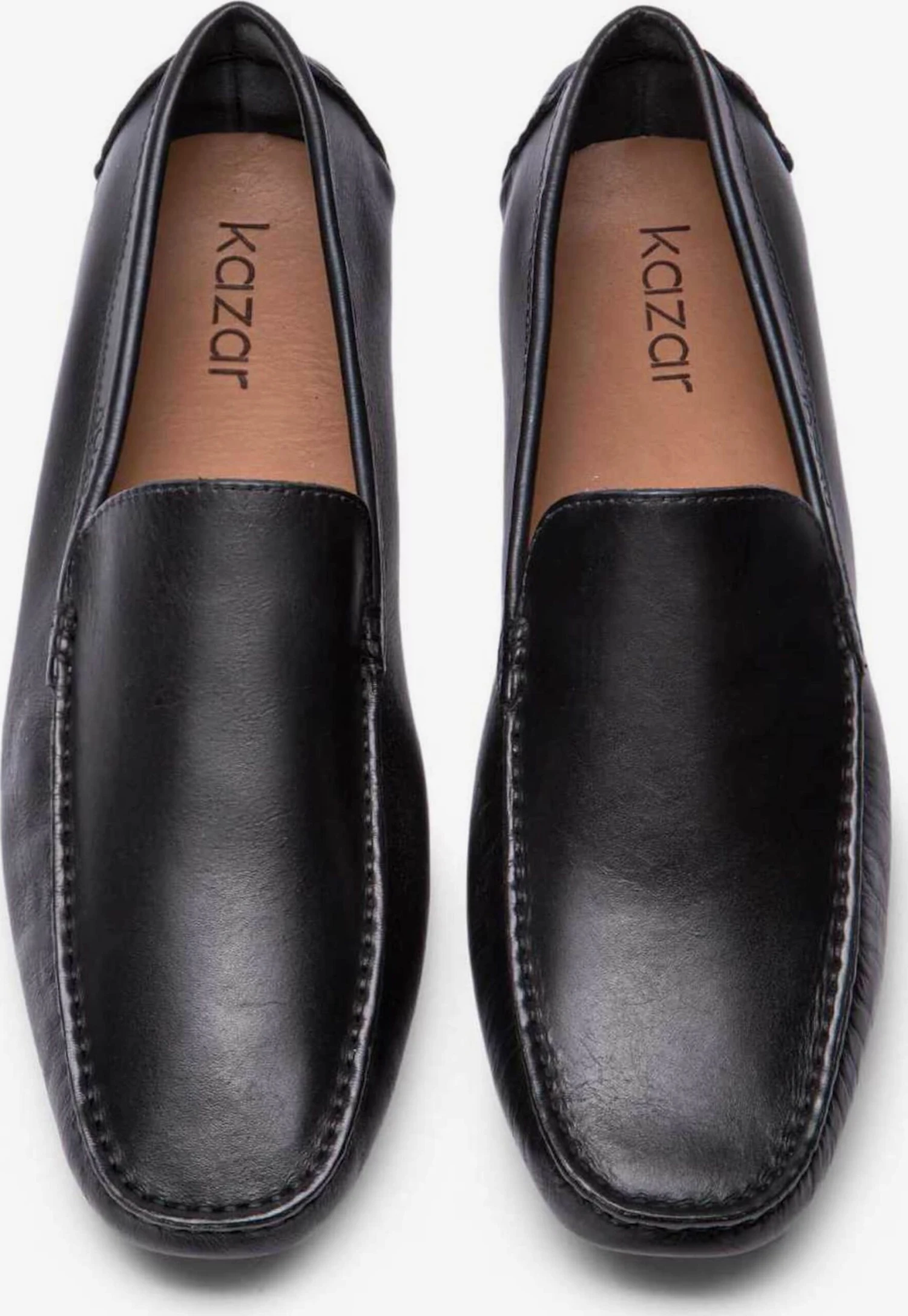 Kazar Lage Schoenen Mocassins Heren Zwart 9 Kazar Lage Schoenen Mocassins Heren Zwart - Afbeelding 7