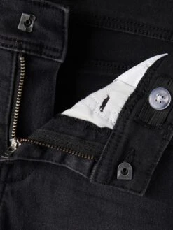 NAME IT Jeans Slimfit Jeans Silas Kinderen Zwart -Hummel Winkel ac1297ad52b0089e25a0e2a7a3a28a93