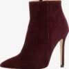 Klassieke Enkellaarsjes Enkellaarsjes Dames Bordeaux -Hummel Winkel ae4f7e1f196b9525fe7c3268de260554