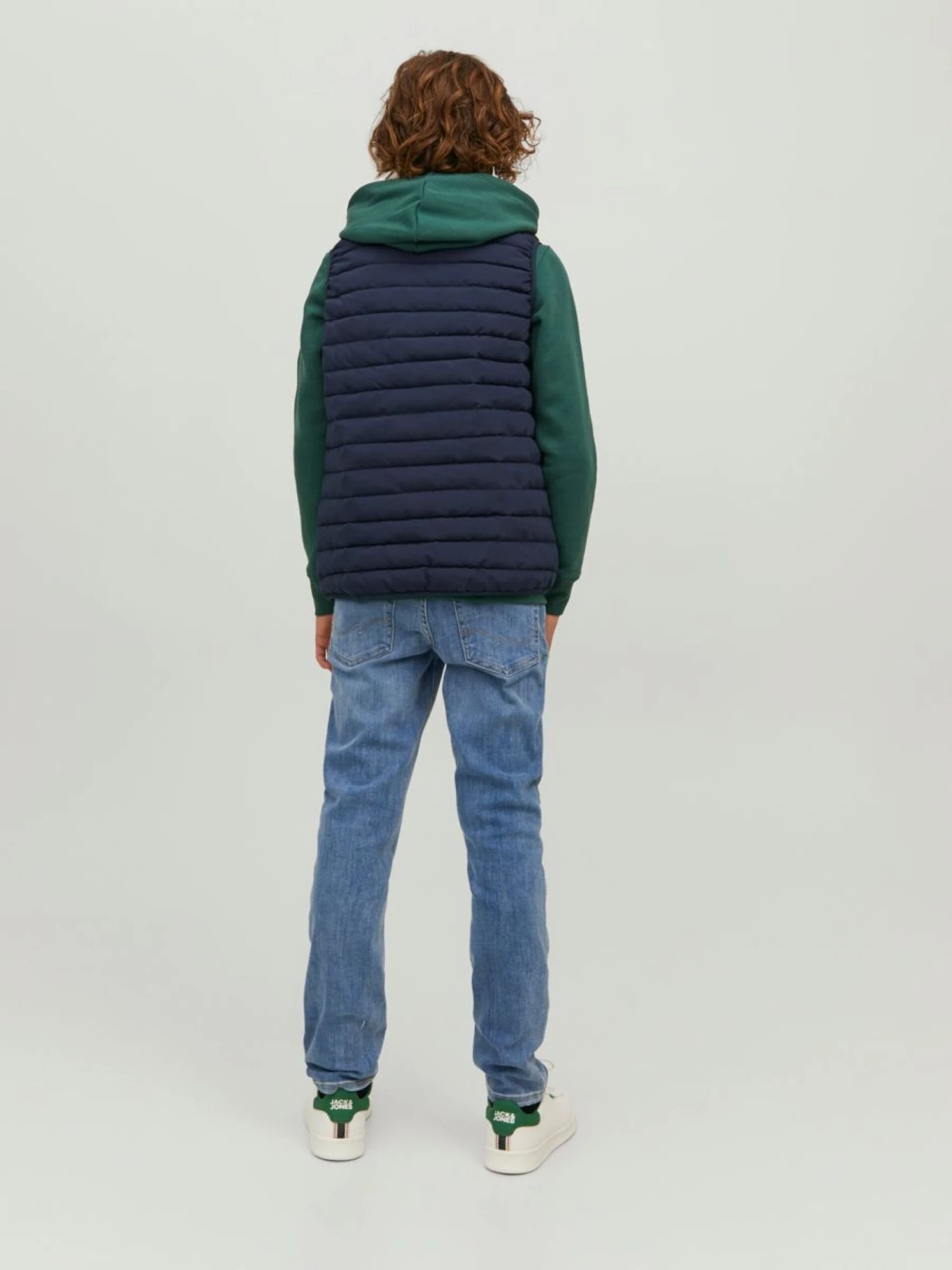 Jack & Jones Junior Vesten Bodywarmer Kinderen Donkerblauw 5 Jack & Jones Junior Vesten Bodywarmer Kinderen Donkerblauw - Afbeelding 3