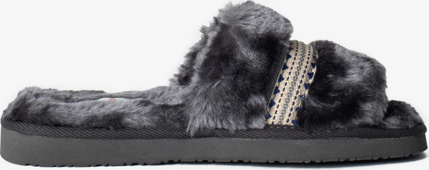 Minnetonka Klassieke Muiltjes Muiltjes London Dames Zwart 7 Minnetonka Klassieke Muiltjes Muiltjes London Dames Zwart - Afbeelding 5