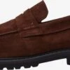 Selected Homme Lage Schoenen Instappers DANIEL Heren Bruin