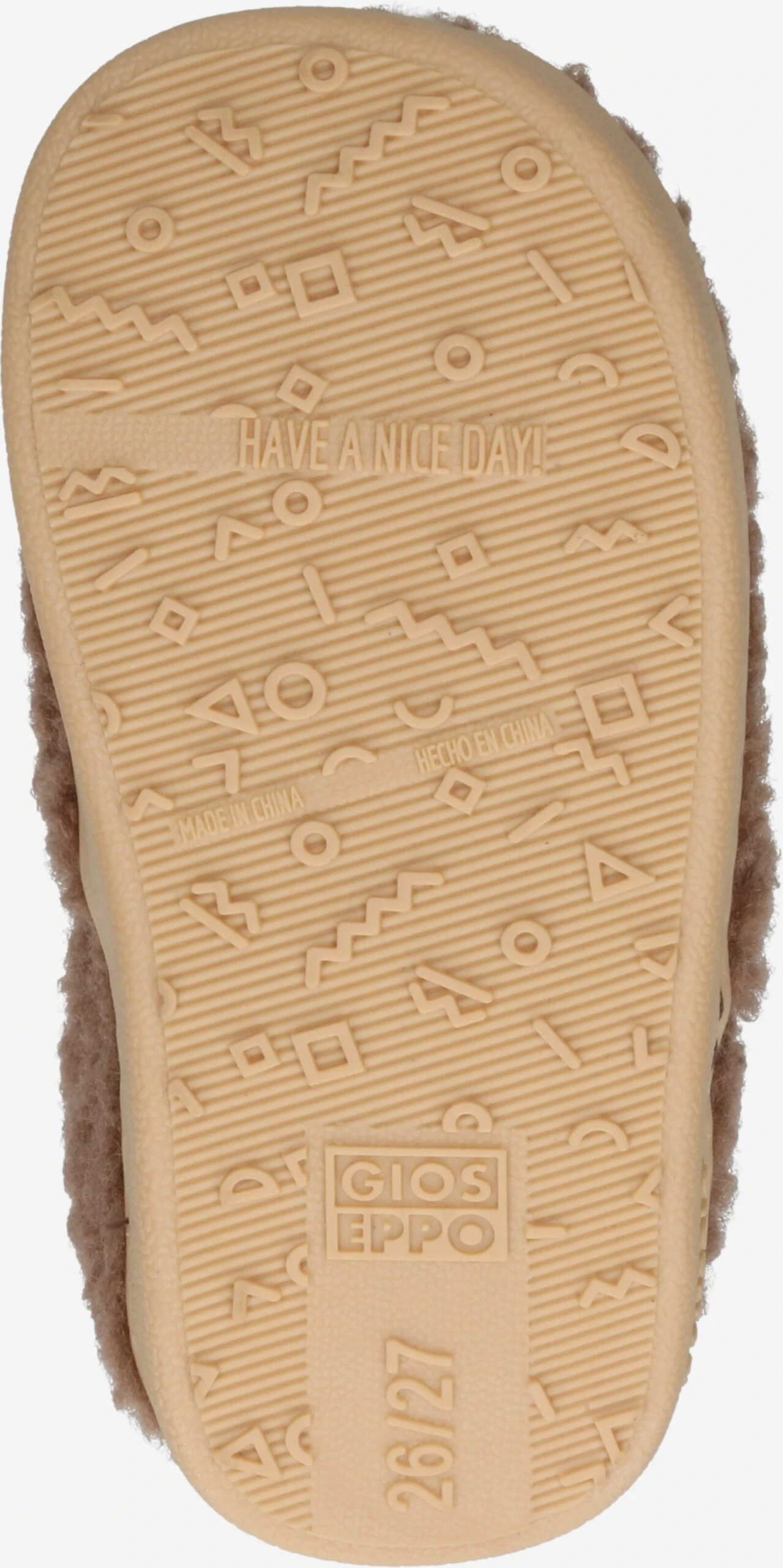 Gioseppo Pantoffels Huisschoenen SAUE Kinderen Lichtbruin 5 Gioseppo Pantoffels Huisschoenen SAUE Kinderen Lichtbruin - Afbeelding 3