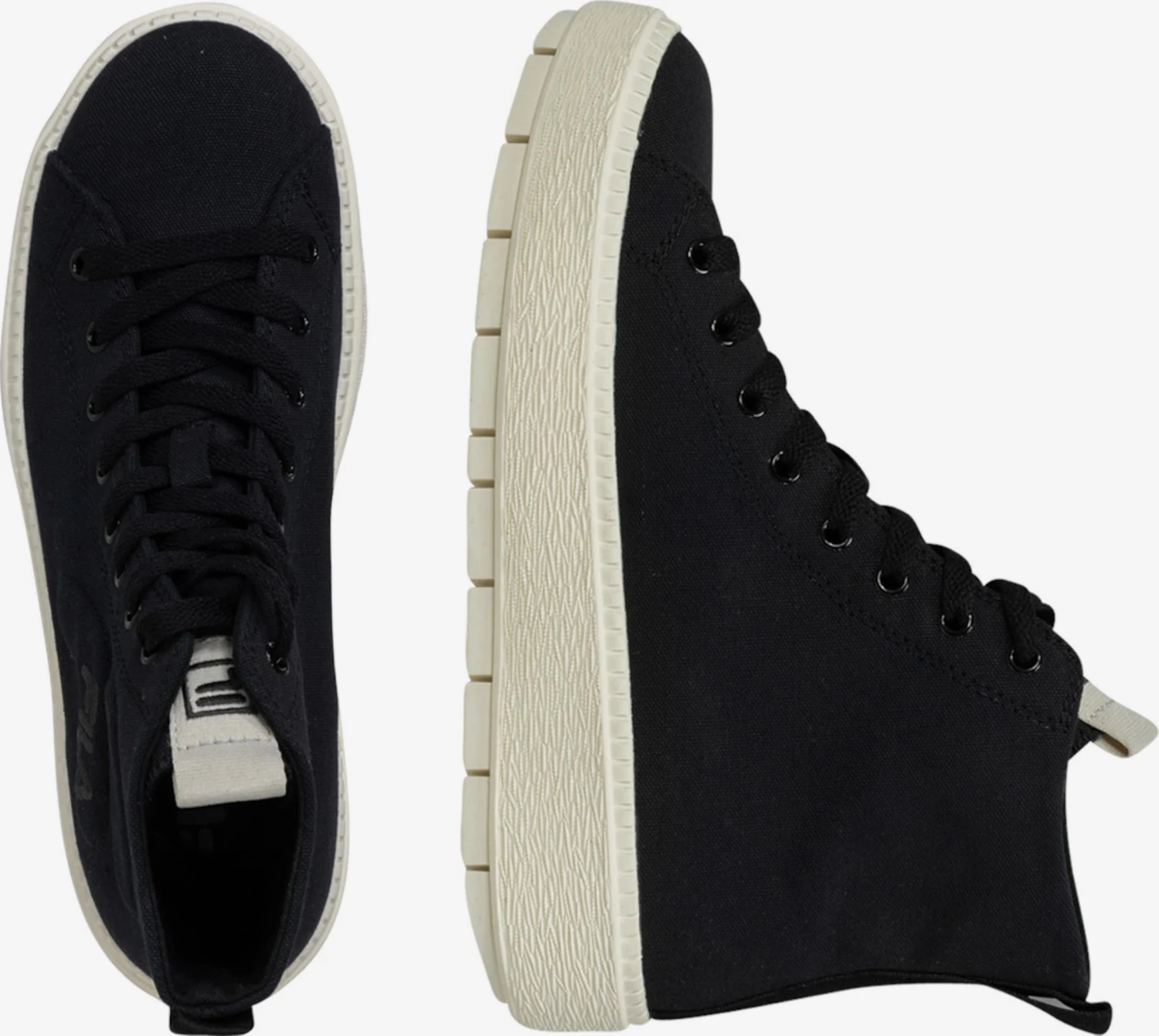 Fila Hoge Sneakers Sneakers Hoog POTENZA Dames Zwart 4 Fila Hoge Sneakers Sneakers Hoog POTENZA Dames Zwart - Afbeelding 2