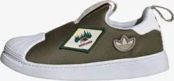 Adidas Originals Schoenen Sneakers Superstar Kinderen Groen / Wit