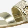 MICHAEL KORS KIDS Schoenen Sandalen Sydney Kenzie Kinderen Goud -Hummel Winkel b3c9ea7f92f85149e0eb28e6bafac5c4