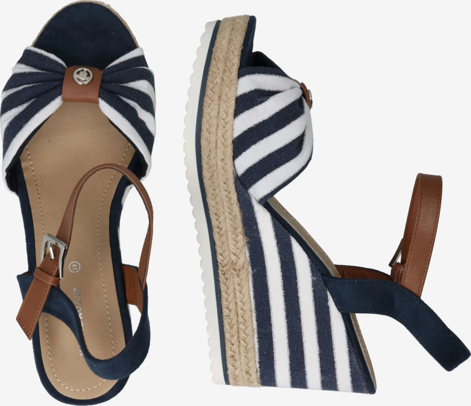 Tom Tailor Sandalen Met Hak Sandaal Dames Wit 4 Tom Tailor Sandalen Met Hak Sandaal Dames Wit - Afbeelding 2