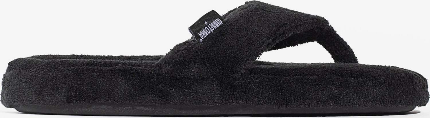 Minnetonka Pantoffels Huisschoenen Olivia Dames Zwart 5 Minnetonka Pantoffels Huisschoenen Olivia Dames Zwart - Afbeelding 3