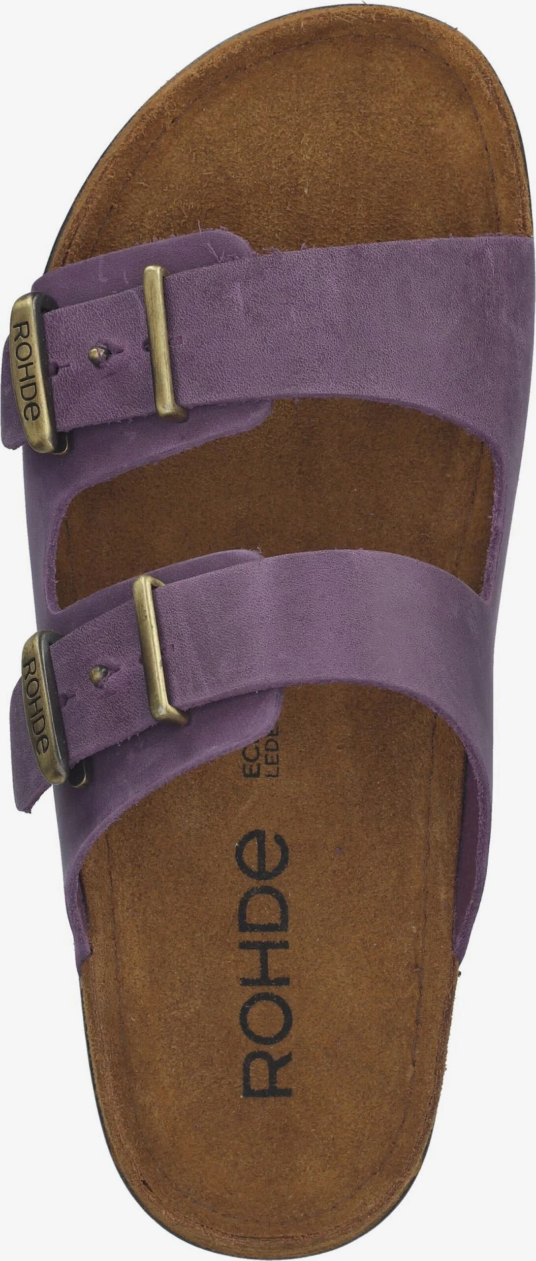 Rohde Pantoffels Huisschoenen Dames Aubergine 8 Rohde Pantoffels Huisschoenen Dames Aubergine - Afbeelding 6