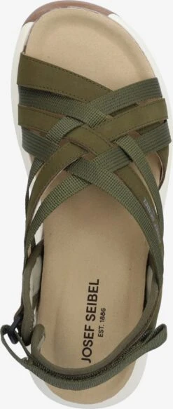 Josef Seibel Sandalen & Slippers Sandaal Annie Dames Kaki / Olijfgroen -Hummel Winkel b60650c0883d5c31bb4be098fc337493