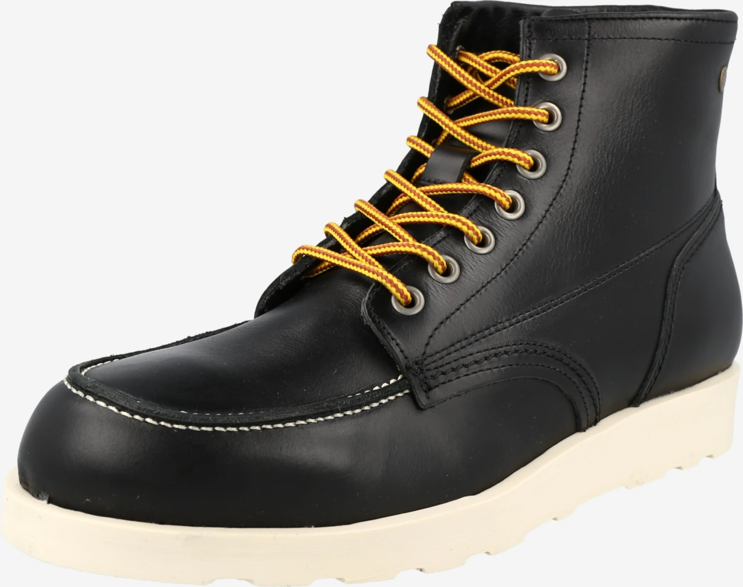 Jack & Jones Boots & Laarzen Veterboots Darwin Heren Zwart 3 Jack & Jones Boots & Laarzen Veterboots Darwin Heren Zwart