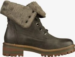 Enkellaarsjes Veterlaarsjes Dames Grijs -Hummel Winkel b6eaeaed021c99362b014a1d5611959c