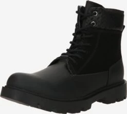 Laarzen Veterlaarzen Adley Heren Zwart