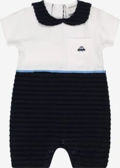 Rompers & Sets Overall Kinderen Marine / Lichtblauw / Wit