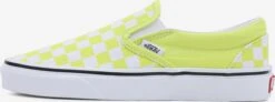 Vans Slip-on Sneakers Slip-ons Dames Limoen