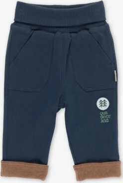 Sigikid Pantalons Regular Broek FOREST LOVE Kinderen Marine / Bruin Gemêleerd