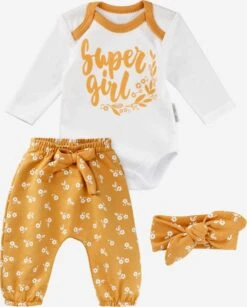 Rompers & Sets Set Kinderen Goudgeel