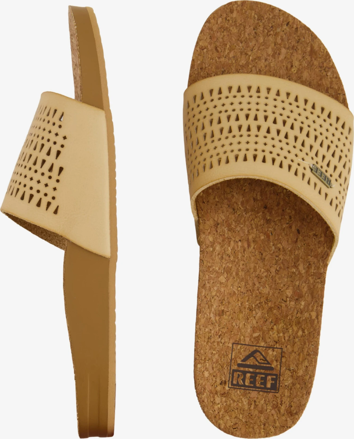 Reef Badslippers Strand-/badschoen Dames Sand / Bruin 4 Reef Badslippers Strand-/badschoen Dames Sand / Bruin - Afbeelding 2