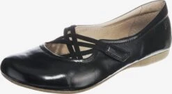 Josef Seibel Ballerinas Met Bandjes Ballerina Met Riempjes Fiona Dames Zwart