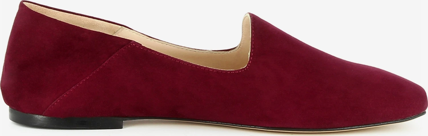 Loafers Instappers ASIA Dames Donkerrood 4 Loafers Instappers ASIA Dames Donkerrood - Afbeelding 2