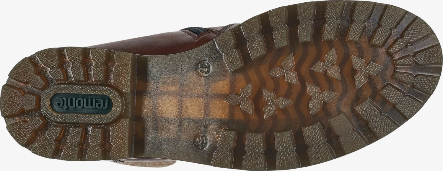 Remonte Enkellaarsjes Veterlaarsjes Dames Bruin 4 Remonte Enkellaarsjes Veterlaarsjes Dames Bruin - Afbeelding 2