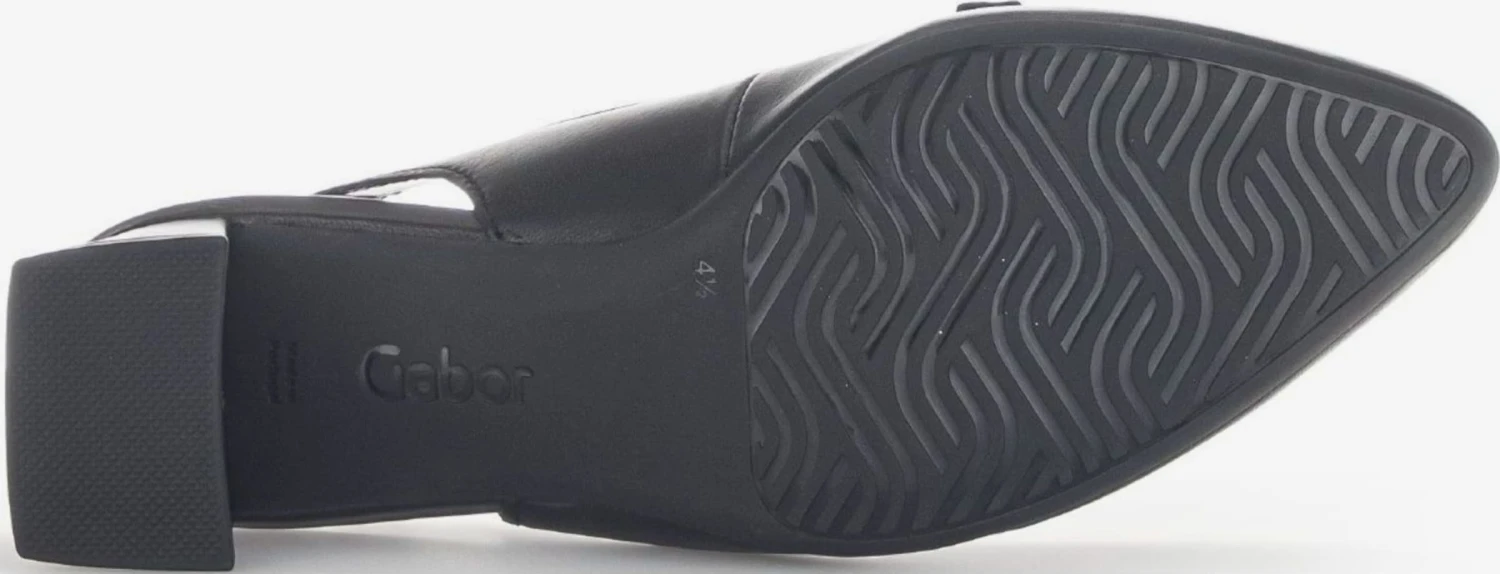 Gabor Pumps & Hakken Slingpumps Dames Zwart 9 Gabor Pumps & Hakken Slingpumps Dames Zwart - Afbeelding 7