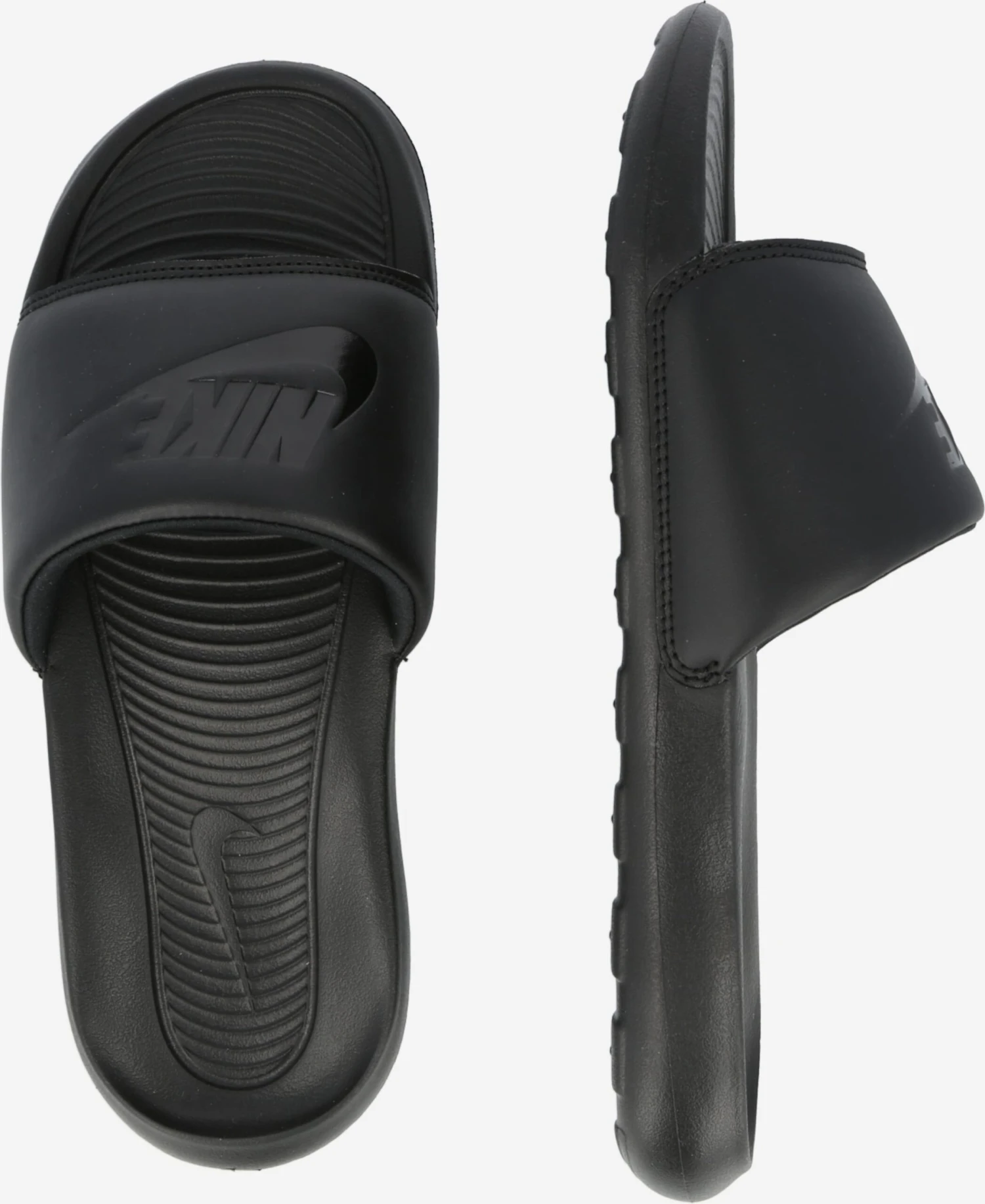 Nike Sportswear Instappers Strand-/badschoen VICTORI ONE SLIDE Heren Zwart 4 Nike Sportswear Instappers Strand-/badschoen VICTORI ONE SLIDE Heren Zwart - Afbeelding 2