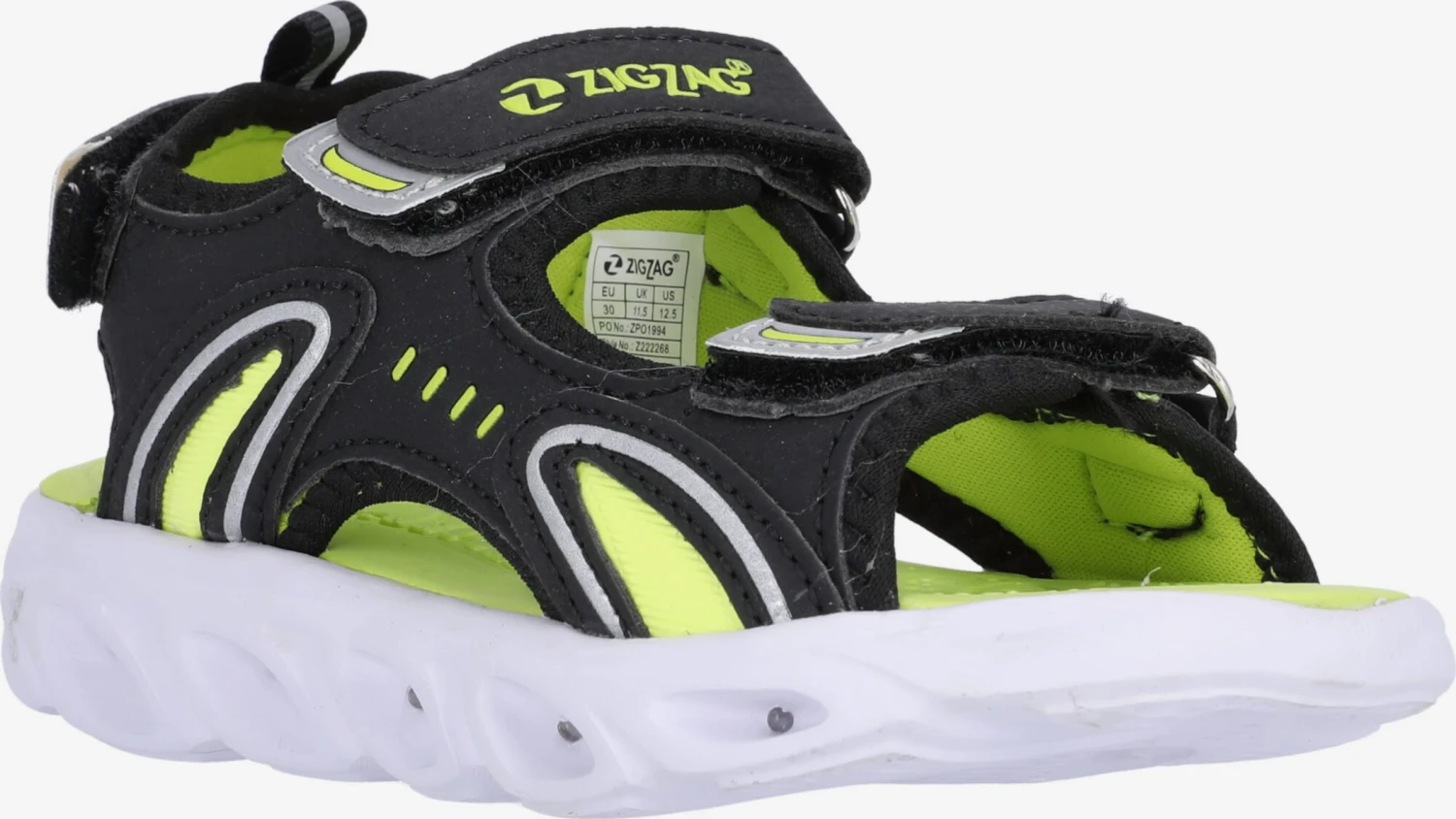 ZigZag Sandalen Open Schoenen Westlic Kinderen Zwart 9 ZigZag Sandalen Open Schoenen Westlic Kinderen Zwart - Afbeelding 7