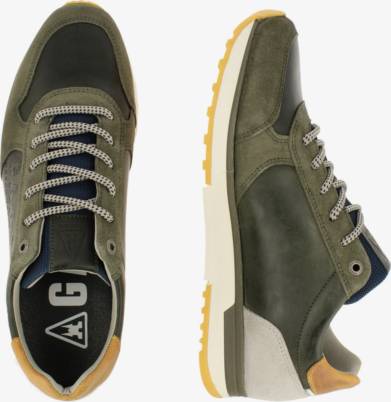 GAASTRA Casual Sneakers Sneakers Laag KARIM Heren Olijfgroen 5 GAASTRA Casual Sneakers Sneakers Laag KARIM Heren Olijfgroen - Afbeelding 3