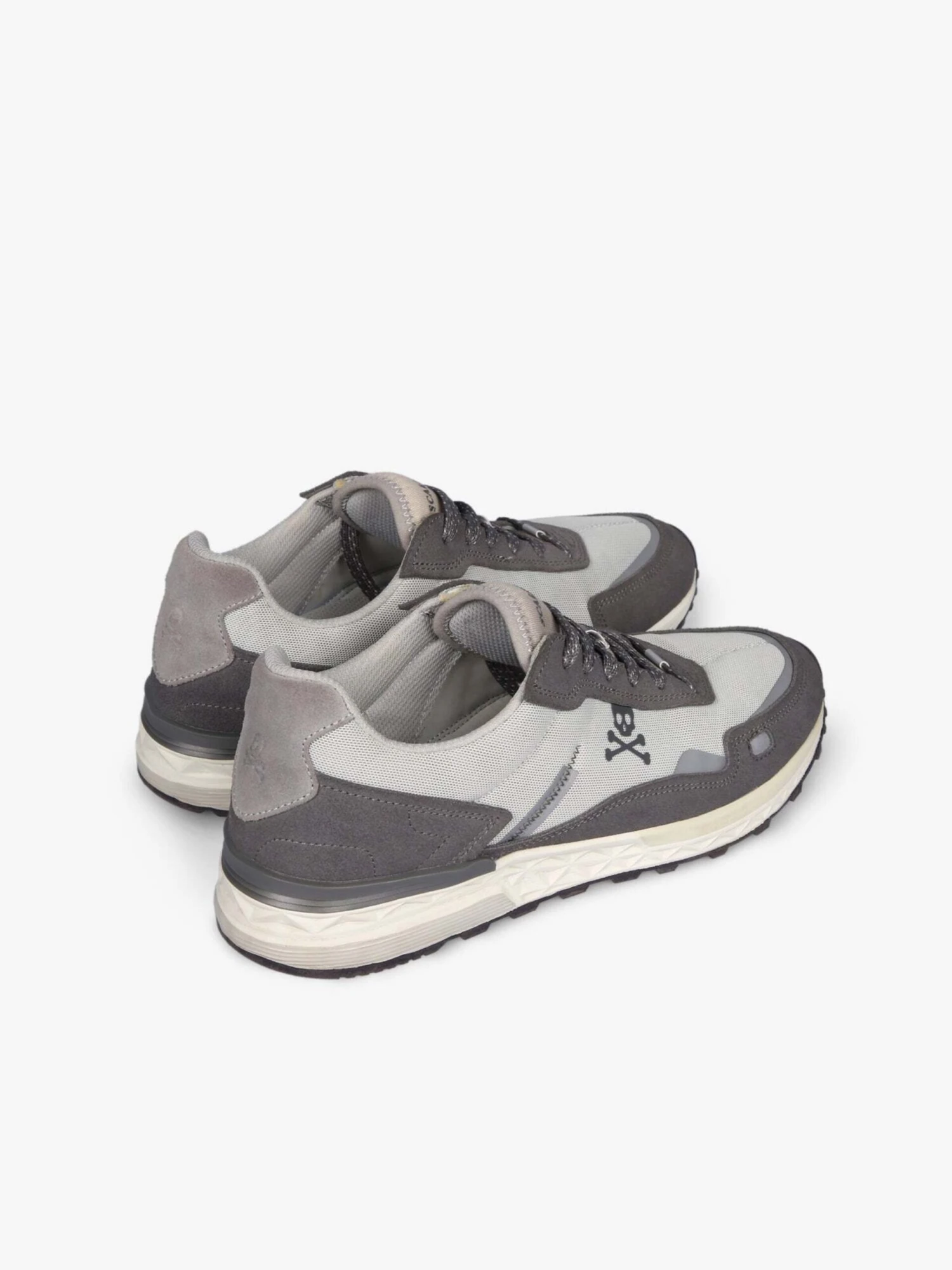 Scalpers Running Sneakers Sneakers Laag Moon Heren Grafiet / Lichtgrijs 6 Scalpers Running Sneakers Sneakers Laag Moon Heren Grafiet / Lichtgrijs - Afbeelding 4