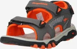 KangaRoos Sandalen Open Schoenen K-Celtic Barbo Kinderen Donkergrijs