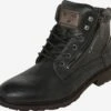 Mustang Boots & Laarzen Veterboots Heren Grafiet -Hummel Winkel c410c31b1b0d8ce094d1aeb919d03c2c