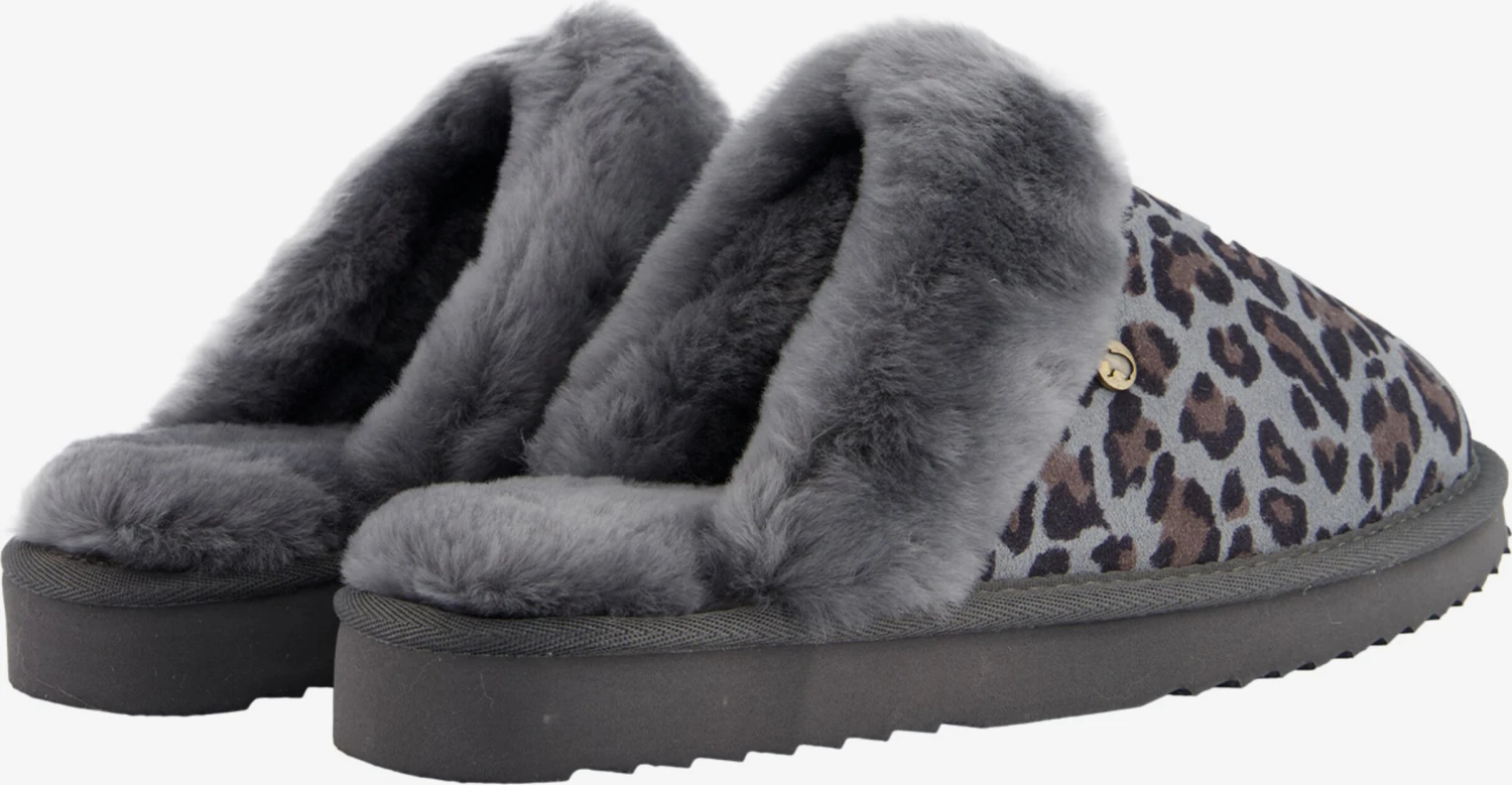 Warmbat Pantoffels Huisschoenen Colie Dames Donkergrijs 6 Warmbat Pantoffels Huisschoenen Colie Dames Donkergrijs - Afbeelding 4