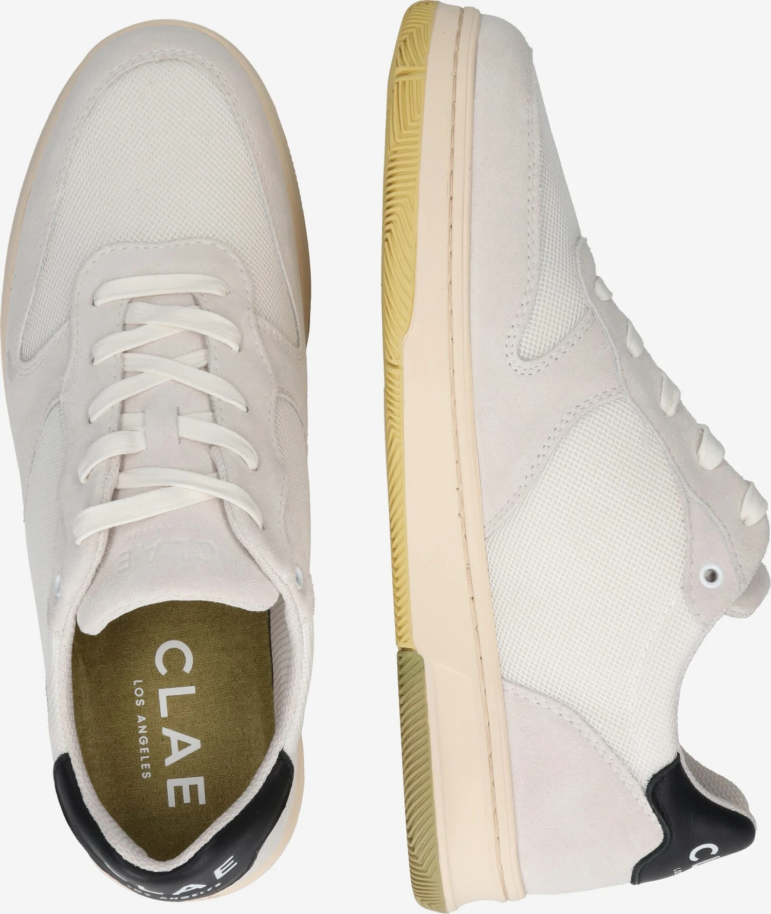 Clae Casual Sneakers Sneakers Laag MALONE Heren Wit 4 Clae Casual Sneakers Sneakers Laag MALONE Heren Wit - Afbeelding 2