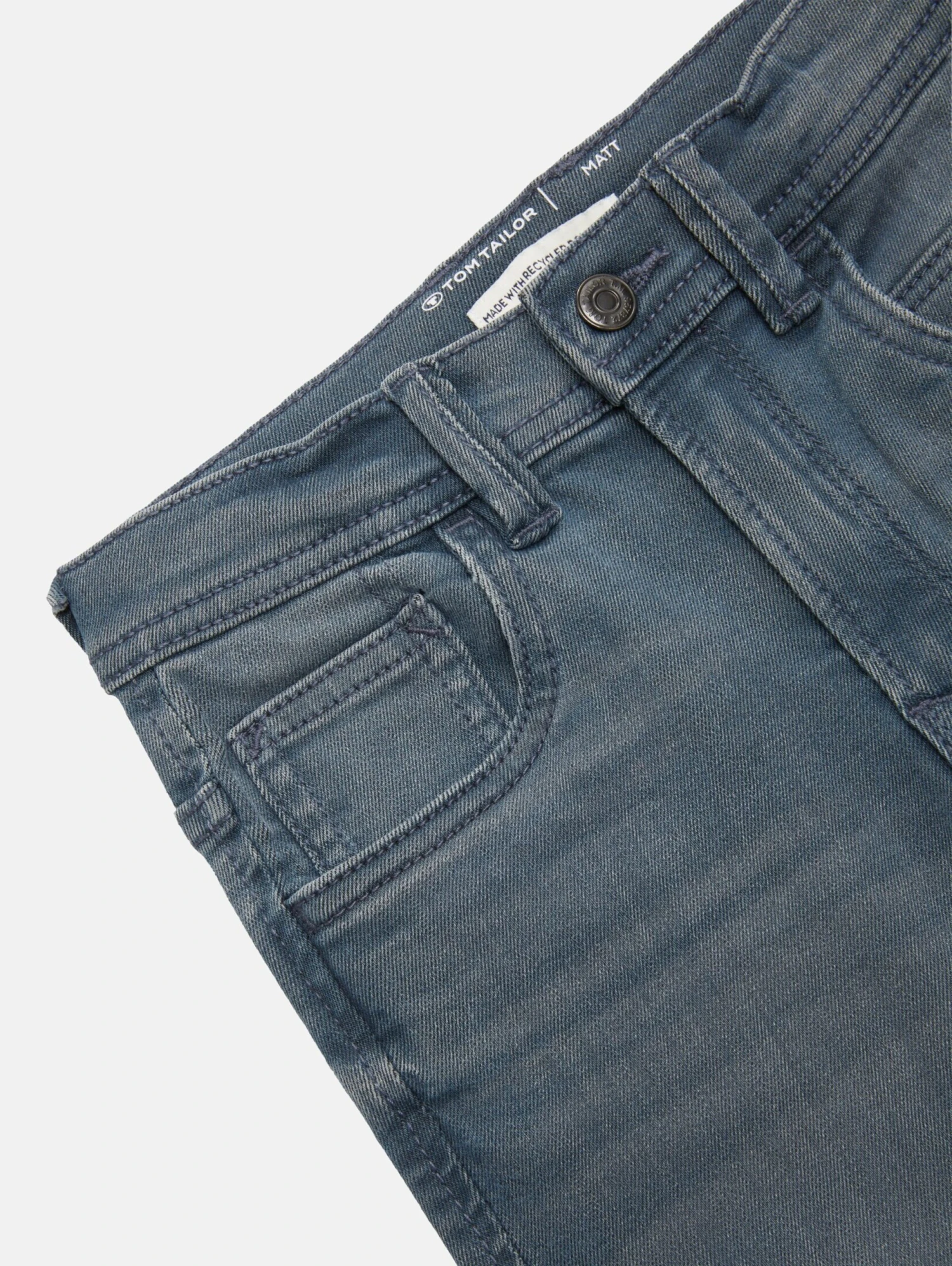 Tom Tailor Jeans Regular Jeans Kinderen Blauw 5 Tom Tailor Jeans Regular Jeans Kinderen Blauw - Afbeelding 3