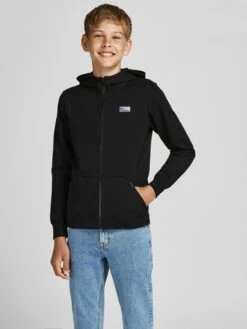 Jack & Jones Junior Sweatwear Sweatvest Kinderen Zwart -Hummel Winkel c7830c13d1b57bbf187f64b17ee80384