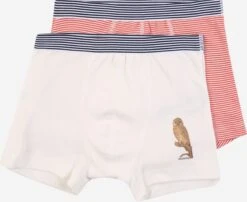 PETIT BATEAU Ondergoed Onderbroek Kinderen Rood / Wit