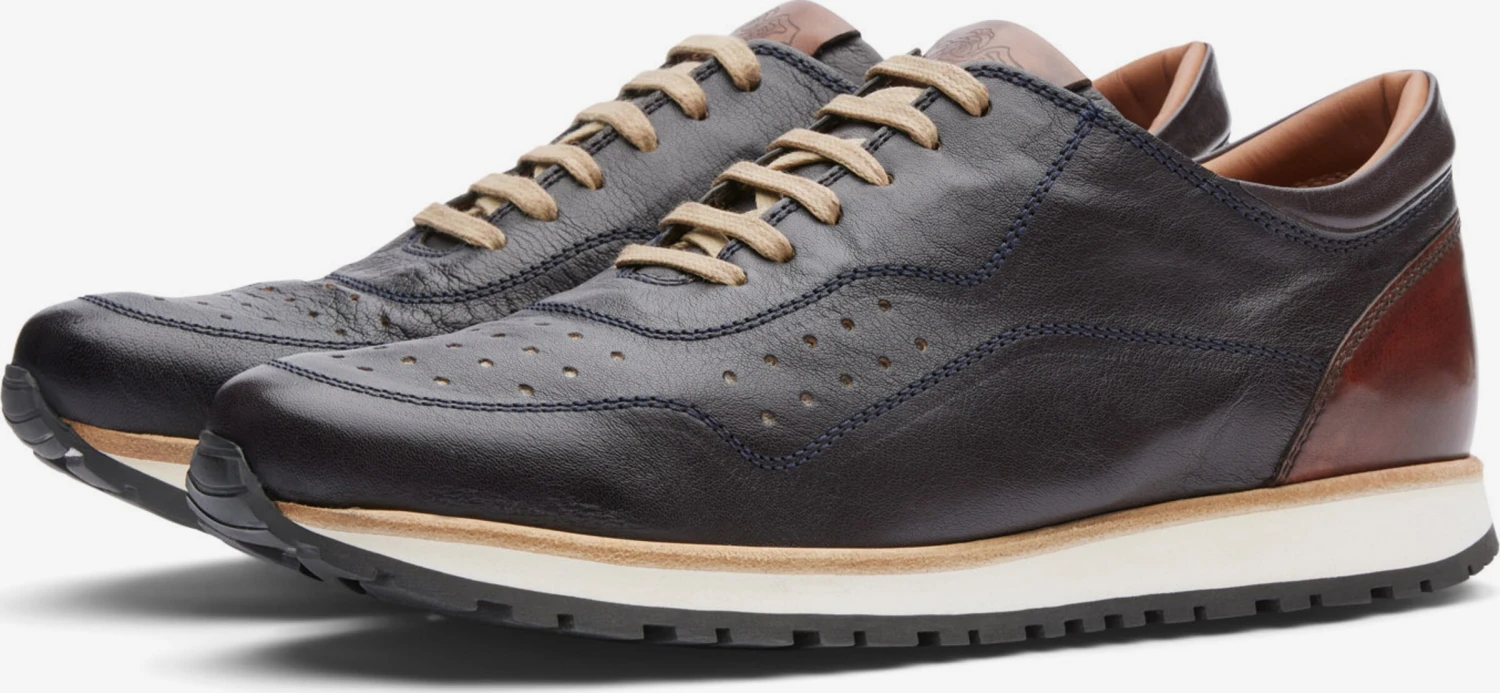 Lottusse Casual Sneakers Sneakers Laag Tokyo Heren Navy 9 Lottusse Casual Sneakers Sneakers Laag Tokyo Heren Navy - Afbeelding 7