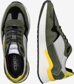 Iceberg Casual Sneakers Sneakers Laag GOMERA Heren Kaki -Hummel Winkel c7f89508344ff3a8cccfcc35b74ae737