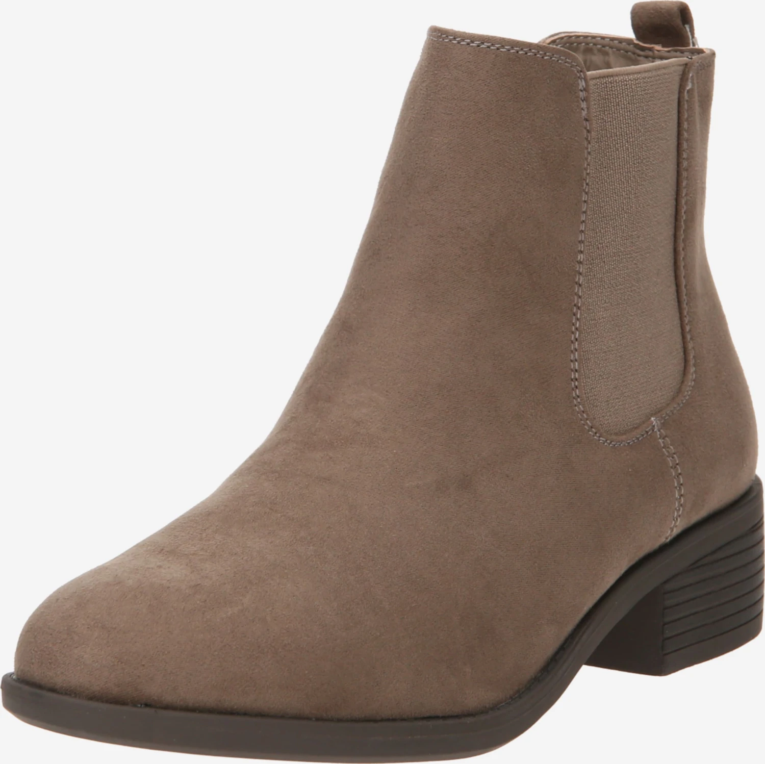Dorothy Perkins Enkellaarsjes Chelsea Boots Monaco Dames Taupe 3 Dorothy Perkins Enkellaarsjes Chelsea Boots Monaco Dames Taupe