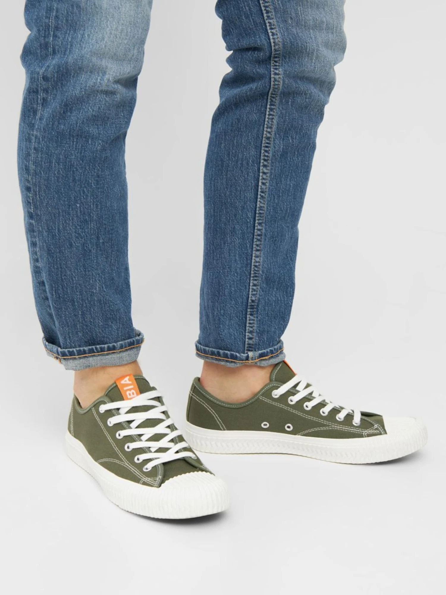 Bianco Casual Sneakers Sneakers Laag Heren Groen / Kaki 8 Bianco Casual Sneakers Sneakers Laag Heren Groen / Kaki - Afbeelding 6