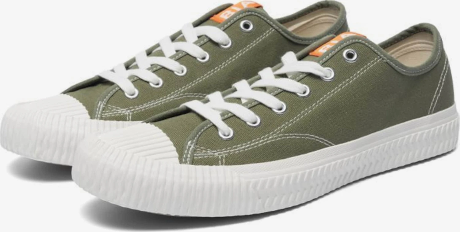 Bianco Casual Sneakers Sneakers Laag Heren Groen / Kaki 4 Bianco Casual Sneakers Sneakers Laag Heren Groen / Kaki - Afbeelding 2